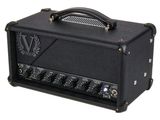 an image of a close up of a black amplig with a white background