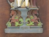 a statue of a man on a pedestal with a horse