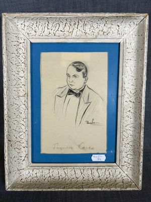 Schouline Pavil (1897-1952), "Portrait de Francis Carco", en…