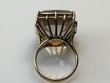 a ring that is sitting on top of a table