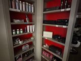 a pantry with a lot of items on the shelves