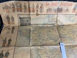 a map of france on display on a table