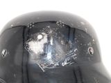 a helmet that has a hole in the side of it