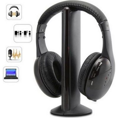 932 / Casque sans fil 5 en 1 - Noir - Hi-Fi - Circum-a…