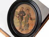 a picture of a picture of a man and a woman in a picture frame