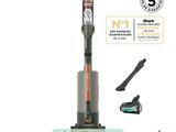 L'aspirateur balai sans fil est présenté avec un cordon d'alimentation sans fil.