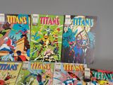 a lot of comic books on the table