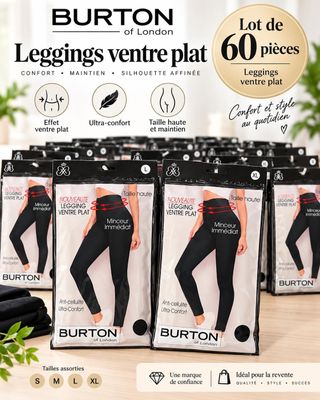 lot de 6 leggings à taille plate - lot de 6 leggings à taille plate - lot de 6 leggings