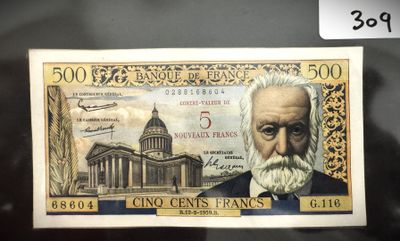 un vieux billet de banque sur lequel figure le portrait d'un homme