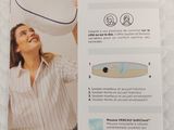 the box contains a pillow and a pillow pad with a picture of a woman holding a pillow