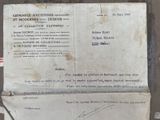 a piece of paper that has some writing on it