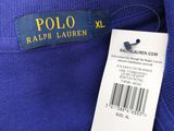 a close up of a polo shirt with a label on it