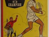 une image représentant un livre sur lequel figure la photo d'un joueur de tennis