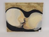 une image représentant un tableau où l'on voit une femme allongée sur le ventre