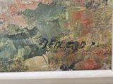 a picture of a painting on the wall of a building
