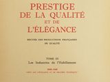 prestige de la quatite et de l ' elegance