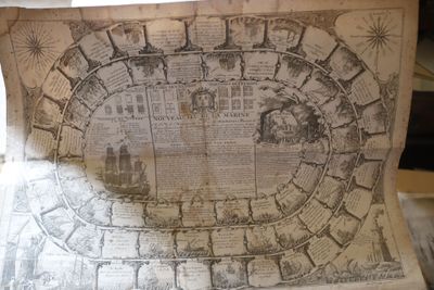 a picture of a map of a city on a piece of paper
