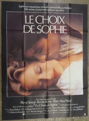 french movie poster for the film le choix de sophie