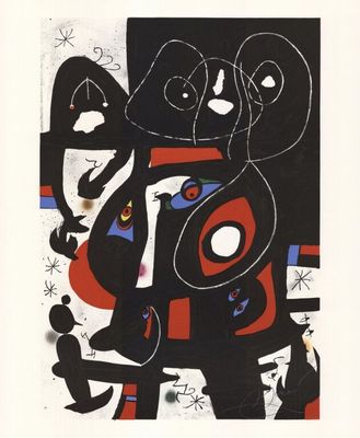 Joan Miró (1893-1983), d'après - La métamorphose, Lithograph…