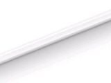 an image of a white pencil with a black eraser on top of it
