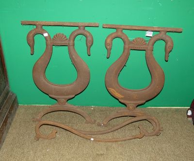 two vases that are sitting on a table