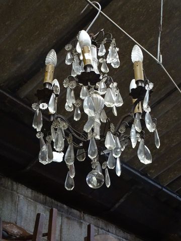 Lustre à pampilles6 lumières