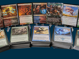 beaucoup de cartes sur la table