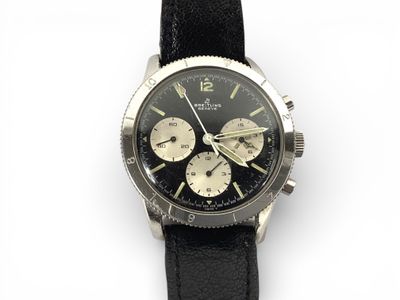 BREITLING Geneve AVI REF 765 Montre chronographe d’homme en … - Photo 1