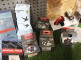 many different types of toys on display in a store