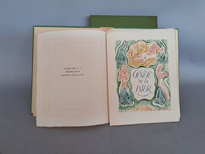 un livre ouvert sur lequel figure une femme
