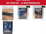 lot mixte de 10 pièces, 4 références