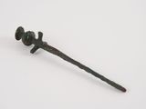 an image of a stick with a handle in the snow