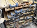 a lot of wood planks stacked on top of each other