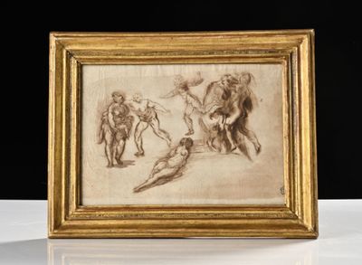 une image représentant une photo d'un dessin d'un homme et d'une femme