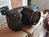a camera that is sitting on top of a box