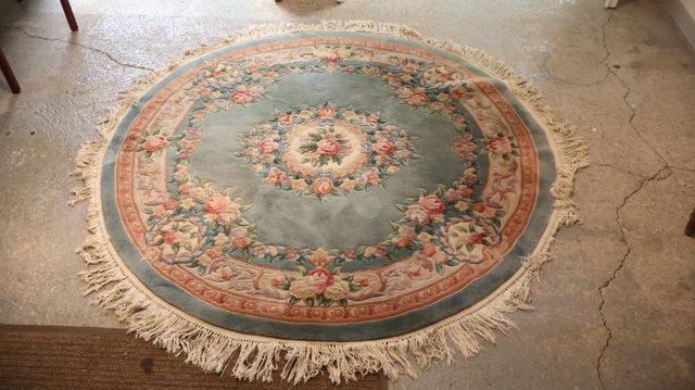 Tapis rond moderne Chine :D : 180