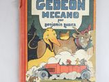 un vieux livre pour enfants avec l'illustration d'un canard au volant d'un camion