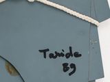 a piece of paper with a rope on top of it