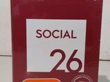 une boîte de 26 préservatifs « Social » posée sur une table