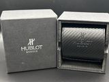 hublot men ' s watch in a box with the box open