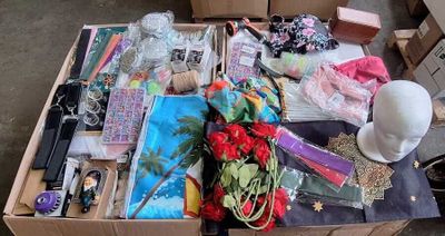 75 / 1 palette de 98 kg de mix (foulards, serviette de… - Photo 1