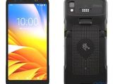 une image représentant un téléphone portable noir à côté d'un téléphone portable blanc