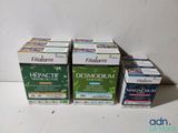 trois boîtes de produits Filorm posées sur une table