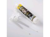 a tube of toothpaste and a tube of toothpaste on a white surface