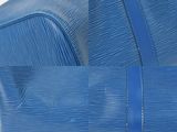 louis vuitton blue epi leather tote bag