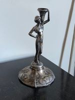 PIED DE LAMPE en métal dans le goût art déco.