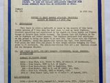 un ancien document comportant une bordure bleue et sur lequel figure une bordure bleue
