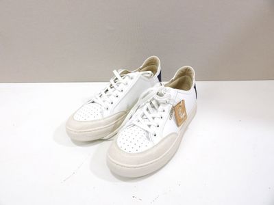 SUPERDRY - Sneakers VEGAN coloris blanc et bleu marine - NEU…