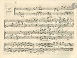 a black and white image of a sheet of music with notes