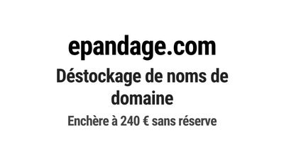 Nom de domaine epandage.com. Catégorie: Agriculture.